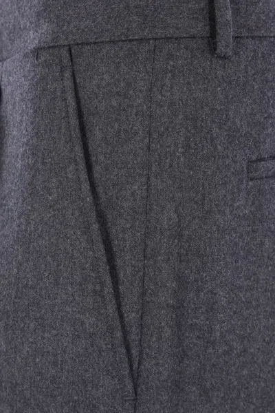 Caruso Trousers In Gray