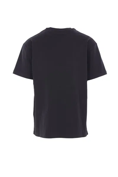 Givenchy Men Cotton T-shirt In Black