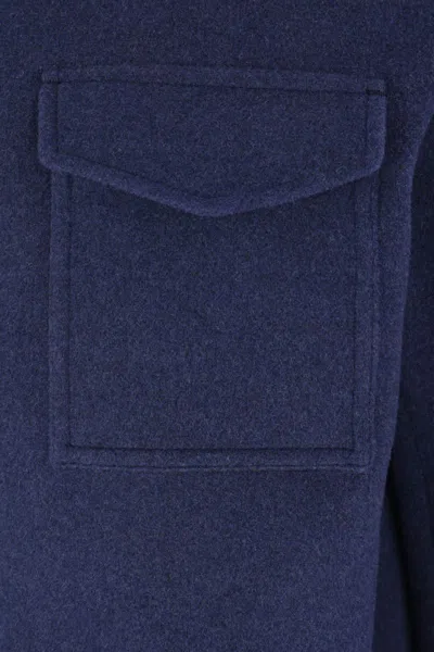 Herno Coats In Blue
