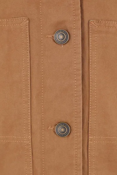 Isabel Marant Long Sleeve Casual Jacket In Brown