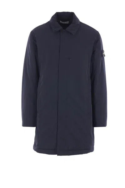 Stone Island Compass-badge Single-breasted Coat