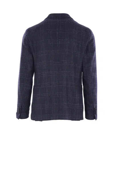 Tagliatore Jackets In Blue