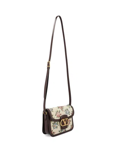 Valentino Garavani  Small Bag 9to5 In Jacquard Fabric Papier Floral
