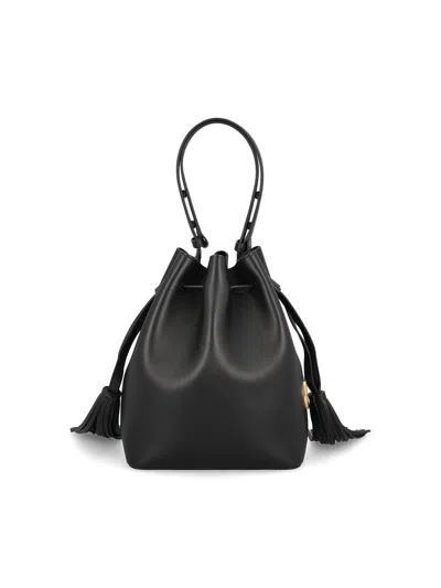 Valentino Garavani Vlogo Signature Shoulder Bag Shoulder Bags Black In Black