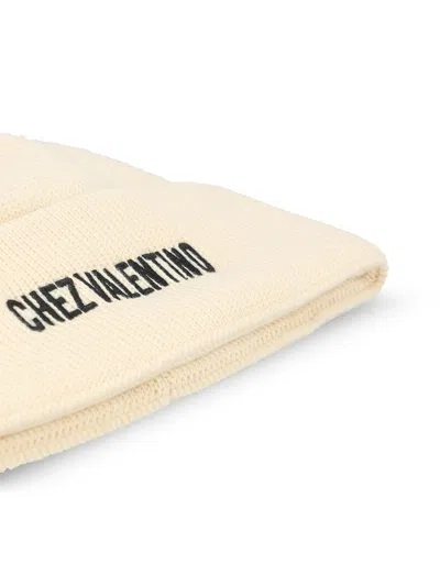 Valentino Garavani Chez  Cotton And Wool Beanie In Pink