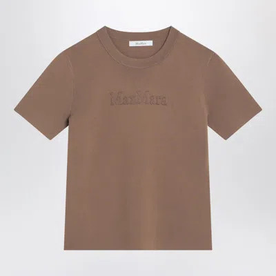 Max Mara Top Woman Hazel In Brown