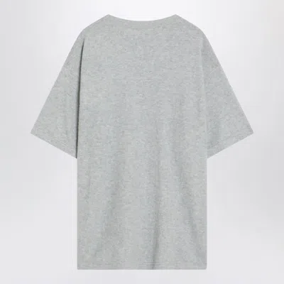The Row Light Kaddy T-shirt In Brushed In Gray