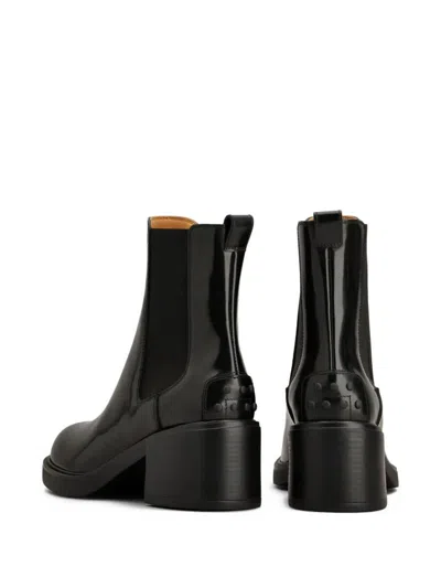 Tod's Leather Chelsea Boots Shoes