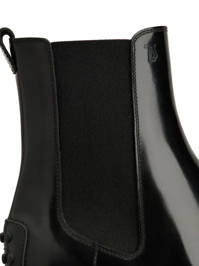 Tod's Leather Chelsea Boots Shoes