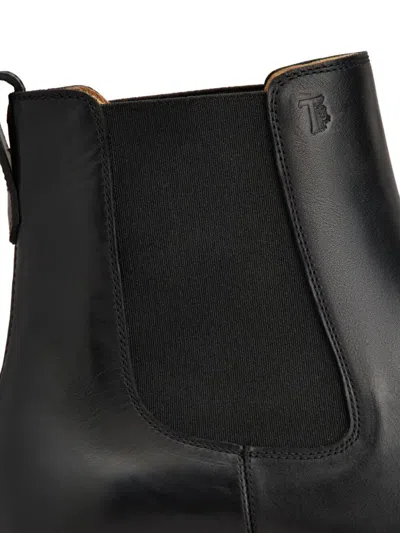 Tod's Leather Chelsea Boots Shoes