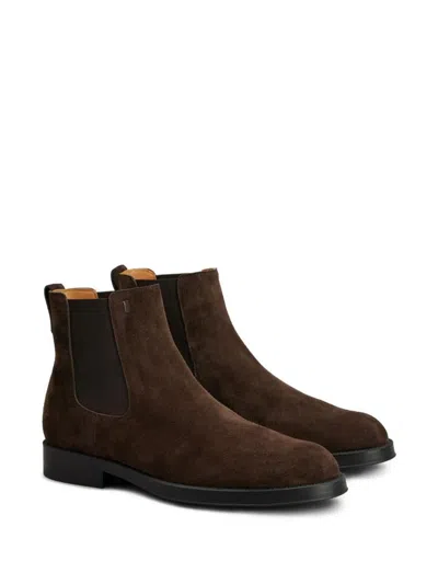 Tod's Suede Chelsea Boots Shoes