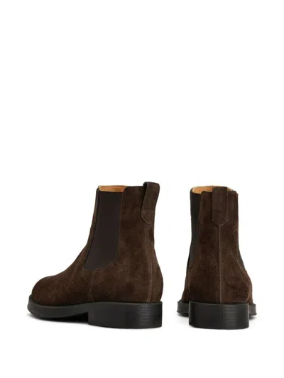 Tod's Suede Chelsea Boots Shoes