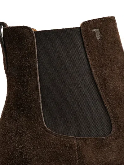 Tod's Suede Chelsea Boots Shoes