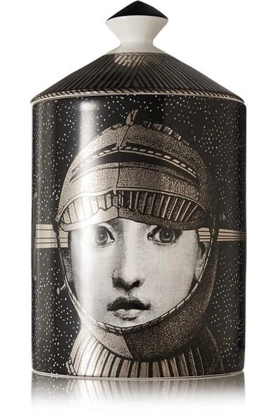 Shop Fornasetti Armatura Scented Candle, 300g In Black
