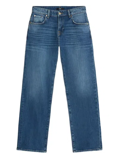 7 For All Mankind Calie Straight Jeans