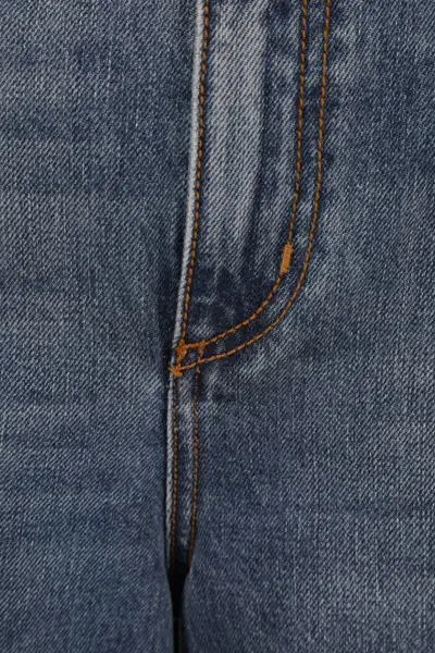 Alexander Mcqueen Jeans In Blue