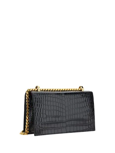 Alexander Mcqueen Shoulder Bag In Black