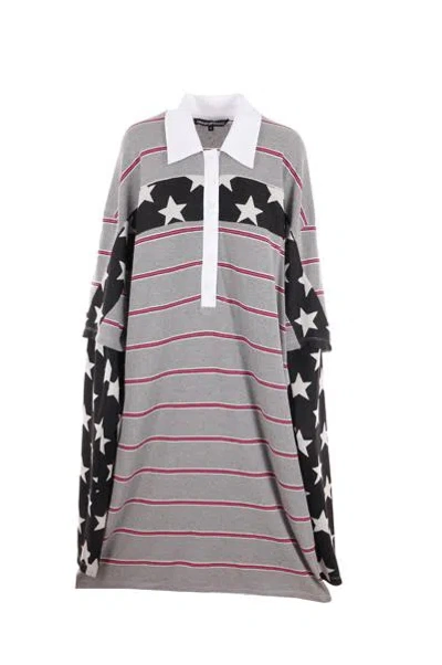 Reward If Found Star-striped Polo Top In Multi
