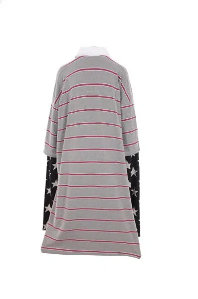 Reward If Found Star-striped Polo Top In Multi