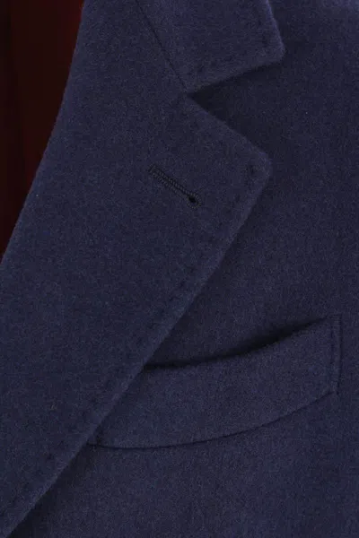 Brunello Cucinelli Coats In Blue