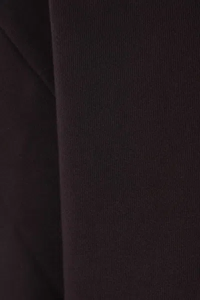 C.p. Company Sweatshirts Hooded Open In Diagonal Raised Fleece Clothing In Black