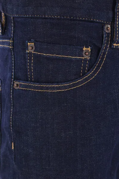 Dsquared2 Slim Indigo Denim With Logo Detailing