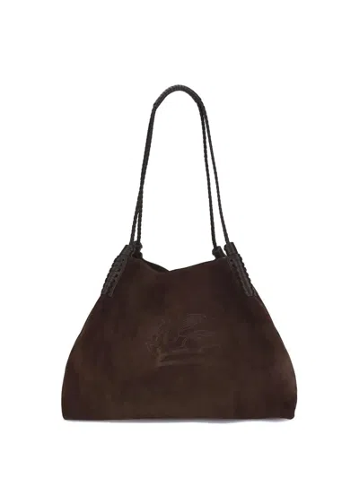 Etro Shoulder Bags With Dual Handles And Rectangular Shape