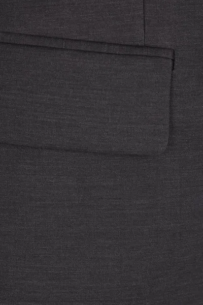 Gucci Double-breasted Wool Blazer In Black