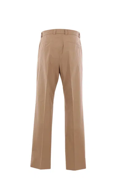 Gucci Trousers In Brown