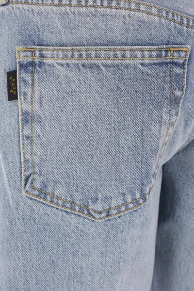 Haikure Five-pocket Denim Trousers In Blue