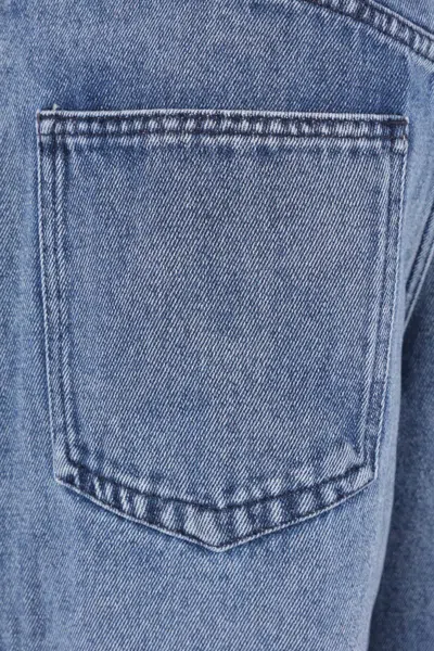 Isabel Marant High-waisted Straight Blue Jeans In Blue