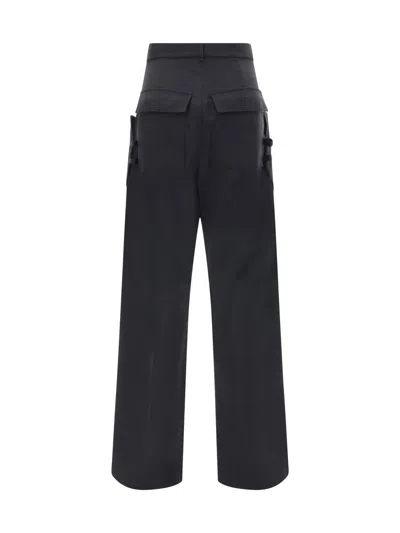 Rick Owens Men Stefan Cargo Pants In Black