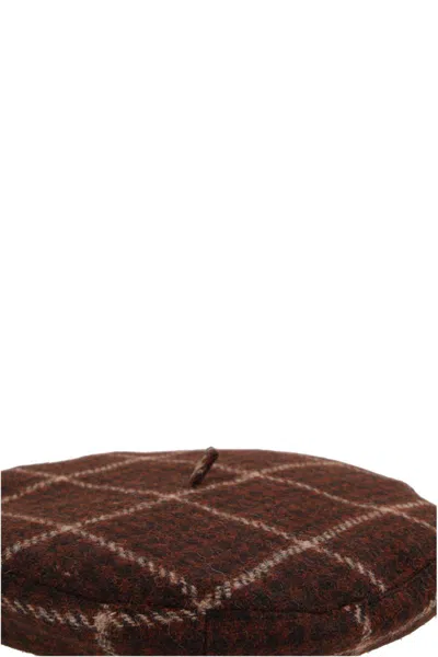 Vivienne Westwood Checked-pattern Beret