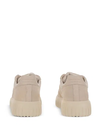 Hogan Low Top Platform Sole Sneakers
