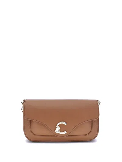 Coccinelle C-me Shoulder Bag In Brown