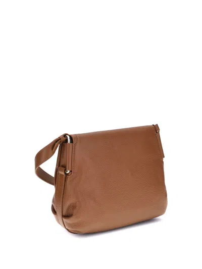 Coccinelle Rebekka Shoulder Bag In Brown