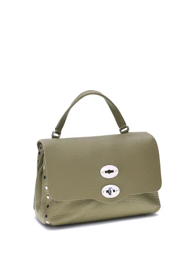 Zanellato Postina Centauro Shoulder Bag In Green