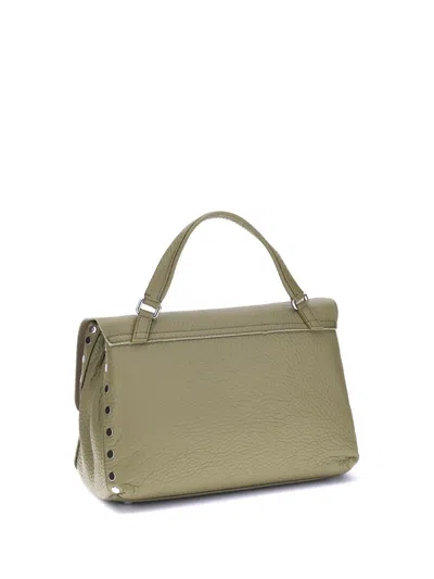 Zanellato Postina Centauro Shoulder Bag In Green