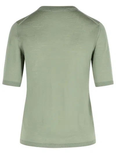 Max Mara 'gerico' Green Virgin Wool Sweater Women