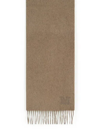 Max Mara 'wsdalia' Beige Cashmere Scarf Women