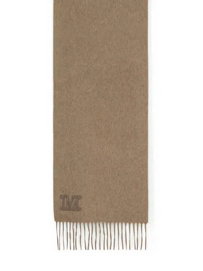 Max Mara 'wsdalia' Beige Cashmere Scarf Women