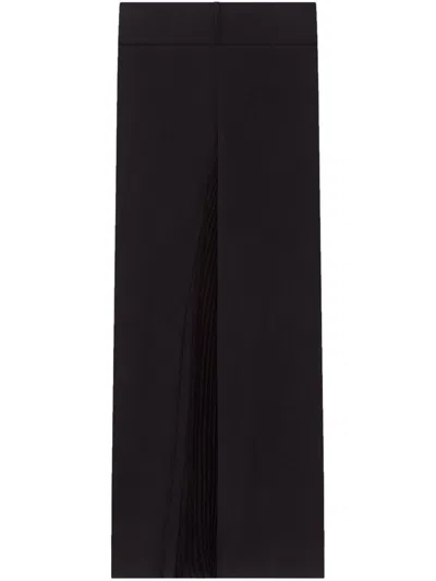 Courrèges Black Infinity Trousers In Black