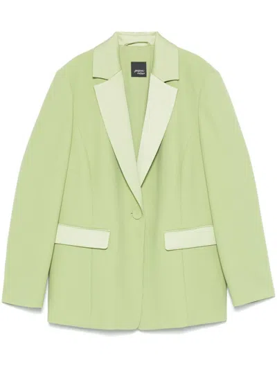 Marina Rinaldi Mandare Blazer In Green