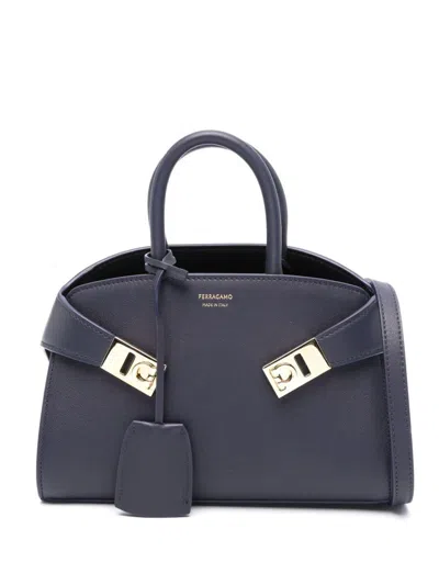 Ferragamo Salvatore  Hug Mini Leather Tote Bag