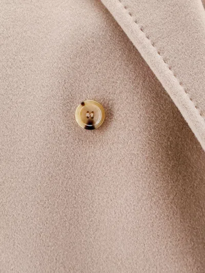 Max Mara Women Rebus Virgin Wool And Cashmere Coat In Brown
