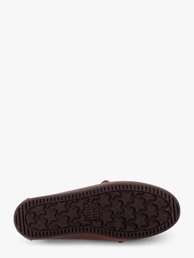 Miu Miu Women Leather Loafers