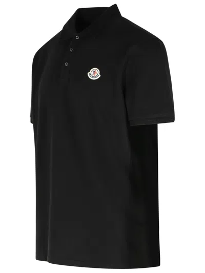 Moncler Polo Shirt With Regular Fit And Mother-of-pearl Buttons