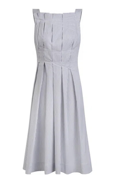 Merlette Nara Striped Cotton-blend Dress
