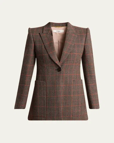 Chloé Tailored Jacket Longline Silhouette