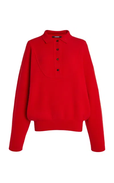 Jacquemus Pallone Wool-blend Knit Sweater